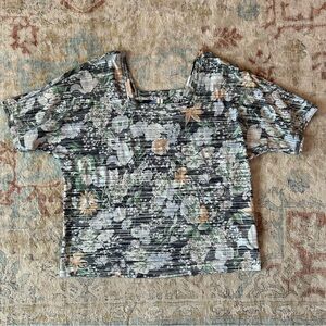 Anthropologie Popover Top, size S